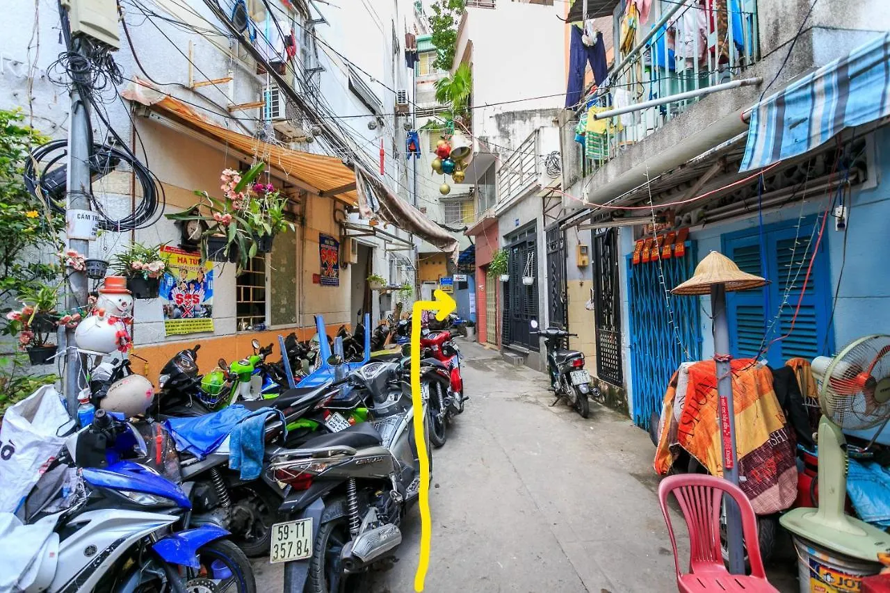 Maison d'hôtes Qcub1 Homestay Hô Chi Minh-Ville